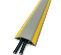 Pavimento Cavi Calpestabile Sicura E Durevole, Proteggere Cavo Pavimento in Materiale Morbido del PVC, Canalina Passacavi Muro Adesiva(Color: B, S: 1m)