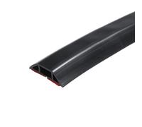 Pavimento Cavo Copertura Cavo Protezione 0.55" W x 0.28" H 3.3ft Nero