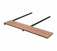 Pavimento da Deck 60 pz Marrone WPC