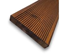 Pavimento Decking Naturale in Legno Antiscivolo da 14,5x2,7 cm, MULTIPACK