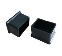 Pavimento della gamba sedia in gomma o tappi terminali del tubo | Nero, for Mobili E Scaffali: Uffici(20*40mm)