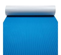 Pavimento EVA autoadesivo per barca 244x100 cm, strisce blu