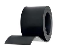 pavimento gommato antivibranti gomma larghezza 20 cm x lunghezza 2m, spessore 4mm rotolo gomma antiscivolo per tappeto garage, tappeto gomma antivibrazioni, gomma per tavolo da lavoro