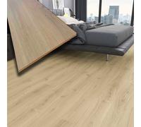 Pavimento in laminato 7mm Click Spazzolato CREAM OAK 197x1205 - 10 anni garanzia