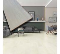 Pavimento in laminato 7mm Click Spazzolato WHITE OAK 197x1205-10 anni garanzia