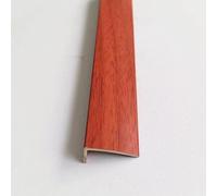 Pavimento in Legno A Forma di L Edgig Strips Door Threshold Strip, Stair Step Trim 35.4ich / 90cm Log, PVC Wood Grai Fiish, E, 2x1cm/0.78x0.39inch