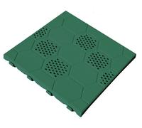 82224 Q.TA'. 6 PAVIMENTO IN PP 40X40X2,5 CM E40 VERDE