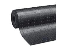 Pavimento in Pvc bullonato a bolle NERO copripavimento Larghezza mt 1 Spess. 1 mm antiscivolo Vendita a misura (Mt 1 x 10)