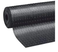 PAVIMENTO IN PVC | BULLONATO | | SPESSORE 1MM | ANTISCIVOLO (1X10 NERO)