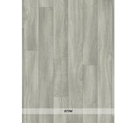 Pavimento in pvc h. 200cm Terrana Real 977m Rovere Grigio Dogato sp. 2mm Rotolo