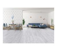 Pavimento in PVC Senso Premium Clic Sunny White sp 4,5 mm 123,9x21,2 cm Sunny White