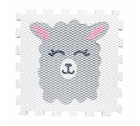 Pavimento Puzzle Lama Bianco