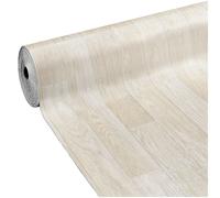emmevi Pavimento Pvc Rivestimento Rotolo Vinile 31 Misure Design Legno Chiaro Beige Bianco 100x120 Cm Dis_C