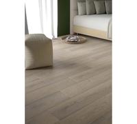 Pavimento SPC Botte di Bourbon quercia sp 5+1 mm 121x19,2 cm Quercia Bourbon scuro