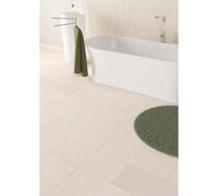 Pavimento SPC Callisto marmo bianco sp 5 mm 128x19,2 cm Marmor White