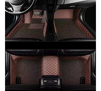 Pavimento Tappetini Per Fiat Per Freemont 2016 2015 2014 2013 2012 5 Sedili Tappetini Auto In Pelle Impermeabile Tappeti Personalizzati(Coffee double layer)