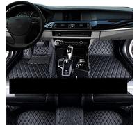 Pavimento Tappetini Per TT 8J MK2 2007~2014 Tappetini Per Auto In Pelle Di Lusso Tappeti Per Protettivi Per Durevoli Set(LHD Black Black)