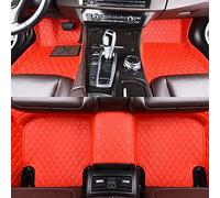 Pavimento Tappetini Tappetini Auto Tappeti Per Kia Per Sorento Per Prime UM 2019 2018 2017 2016 2015 2014 (7 Posti)(LHD(4pcs) red)
