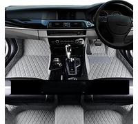 Pavimento Tappetini Tappetini Per Auto Tappetino In Pelle Di Lusso Per Fit Per Jazz 2001~2007 GD1 2 3 4 5 GE1 Protettivi Tappeti(RHD Light Grey)