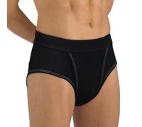 PAVIS - Erniaslip - Slip Ernia Inguinale Uomo Contenitivo - Post Operatorio e Preventivo - Predisposto per Cuscinetti Erniari - Tessuto Antibatterico AIRGENIX - Taglia M - Made in Italy