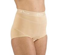 PAVIS - Slip Donna Ernia Block - Mutande Contenitive per Ernia Inguinale - Taglia:115 - Colore: Nudo - Post-Chirurgica e Post-Parto - Ipoallergenico - 100% Cotone sulla Pelle - Made in Italy