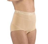PAVIS - Slip Donna Ernia Block - Mutande Contenitive per Ernia Inguinale - Taglia:75 - Colore: Nudo - Post-Chirurgica e Post-Parto - Ipoallergenico - 100% Cotone sulla Pelle - Made in Italy