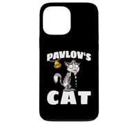 Pavlovs Cat Gatto Cartoni Esperimento Pavloviano Del Cane Custodia per iPhone 13 Pro Max