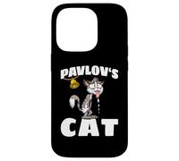 Pavlovs Cat Gatto Cartoni Esperimento Pavloviano Del Cane Custodia per iPhone 14 Pro