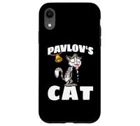 Pavlovs Cat Gatto Cartoni Esperimento Pavloviano Del Cane Custodia per iPhone XR