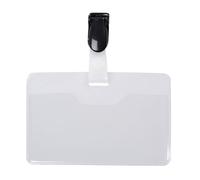 PAVO-60 x 90 cm, Clip "-Cartellino con nome del visitatore, confezione da 25 pezzi