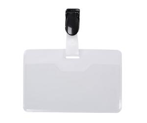 PAVO-60 x 90 cm, Clip "-Cartellino con nome del visitatore, confezione da 25 pezzi