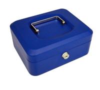 PAVO 8011742 - Cassetta portavalori, 15,24 cm, colore: Blu