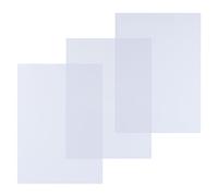 Pavo - A4 250 mic Copertine per raccoglitori PVC, confezione da 100 fogli, Trasparente