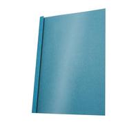 Pavo A4 effetto pelle rilegatura termica, 3 mm, colore: Trasparente/Blu (confezione da 25)