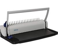 Pavo Smartmaster 2 - Rilegatrice a dorsi plastici, Kit per rilegatrice incluso, Nero/Grigio chiaro