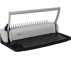 Pavo Smartmaster 2 - Rilegatrice a dorsi plastici, Kit per rilegatrice incluso, Nero/Grigio chiaro