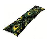 Pavone Federe Cuscini 50x180 cm Cuscino Dormire sul Fianco Piuma Cuscino Lungo per Dormire sul Fianco, Morbido Resistenti Velluto Federe per Maternità e Allattamento Laterale, Supporto Schiena J0-592