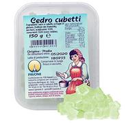 Pavone GR 150 Cedro CANDITO A CUBETTI di Origine Italiana per Dolci Cannoli E CASSATE