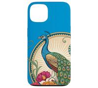 Pavone Majestic Art Nouveau Custodia per iPhone 13