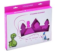 Pavoni FRT180 Stampo Castello incantato in silicone Rosa - Rotex