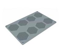 Pavoni - Gourmand GG047 Panal Honeycomb, Stampo in silicone a nido d'ape, 300 x 200 mm