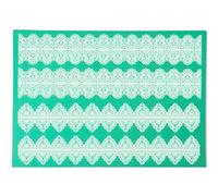 Pavoni Italia S.P.A Tappetino in Silicone Magic Decor Ornamenti Verde