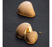 Pavoni Stampo in silicone per pasticceria 300 x 400 mm, forma SFOGIATELLA 90 ml