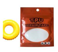 Pavsicgn Kit Toppe per tettuccio, Kit di Riparazione Toppe gonfiabili | Kit Impermeabili Multiuso da 10 Pezzi - Resistenti al Calore per Case gonfiabili, Kit Portatili per Tende