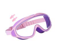 Pavsicgn Occhiali Da Nuoto Per Bambini,Maschera Subacquea Con Tappi Auricolari | Design Impermeabile E Ampia Visuale, Lenti Antiappannamento Per Sport Acquatici Subacquei E Immersione
