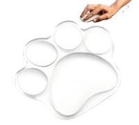 Paw Grape Cat Support Rest Cushion Clear | Morbido gel mouse poggiapolsi per computer, laptop, giochi, ufficio, scuola, casa, comodo supporto per le mani