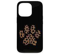 Paw Leopard Print Cool Dog Love Animal Stampa leopardata con ghepardo Custodia per iPhone 13 Pro