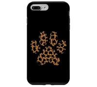 Paw Leopard Print Cool Dog Love Animal Stampa leopardata con ghepardo Custodia per iPhone 7 Plus/8 Plus