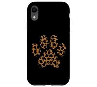 Paw Leopard Print Cool Dog Love Animal Stampa leopardata con ghepardo Custodia per iPhone XR