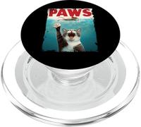 Paw Parody - Topolino umoristico a forma di gatto che insegue PopSockets PopGrip per MagSafe